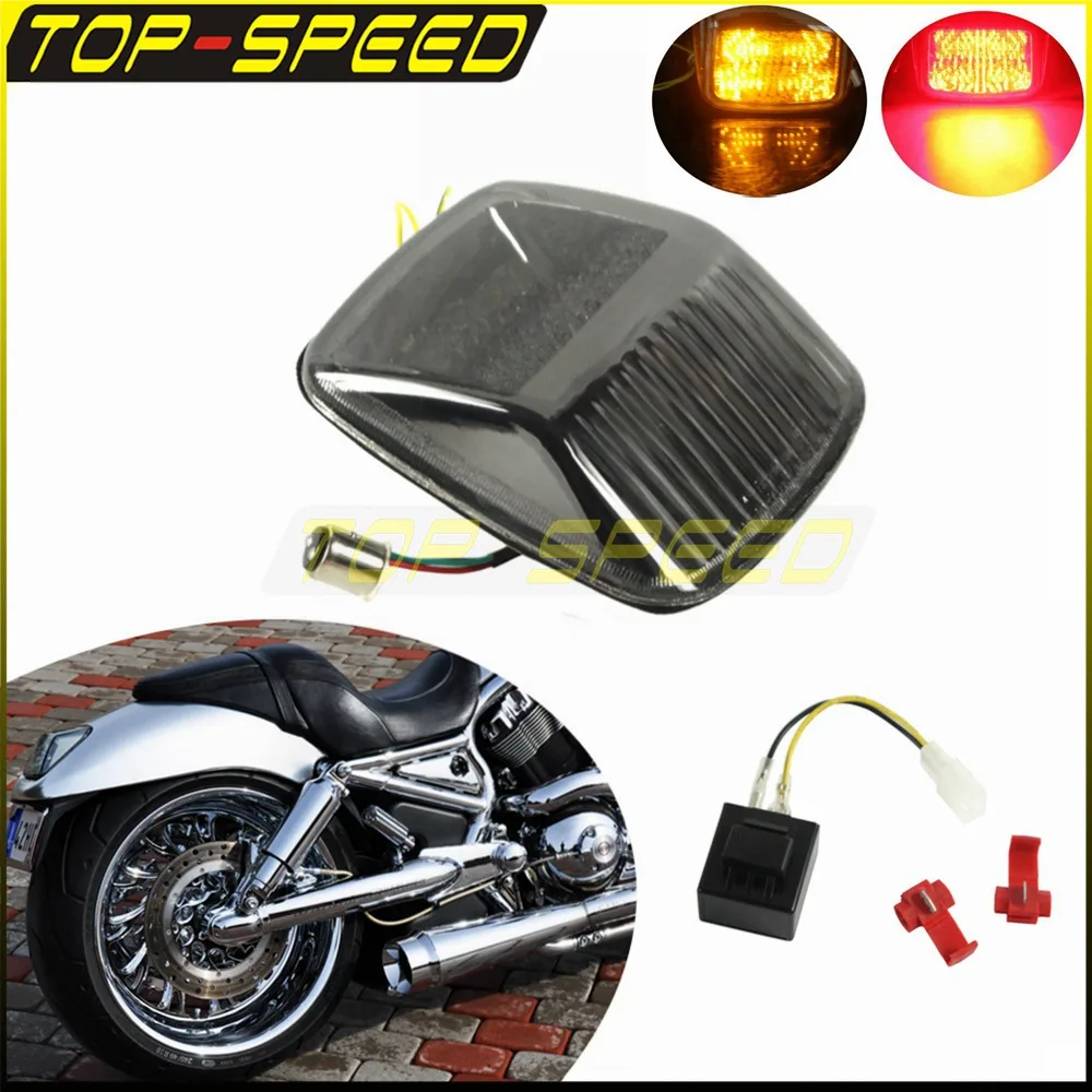 

Motorcycle Multi LED Tail Light Integrated Turn Signals For Harley Deuce All Years / V-ROD 2002-2011 Brake Running light Blinker