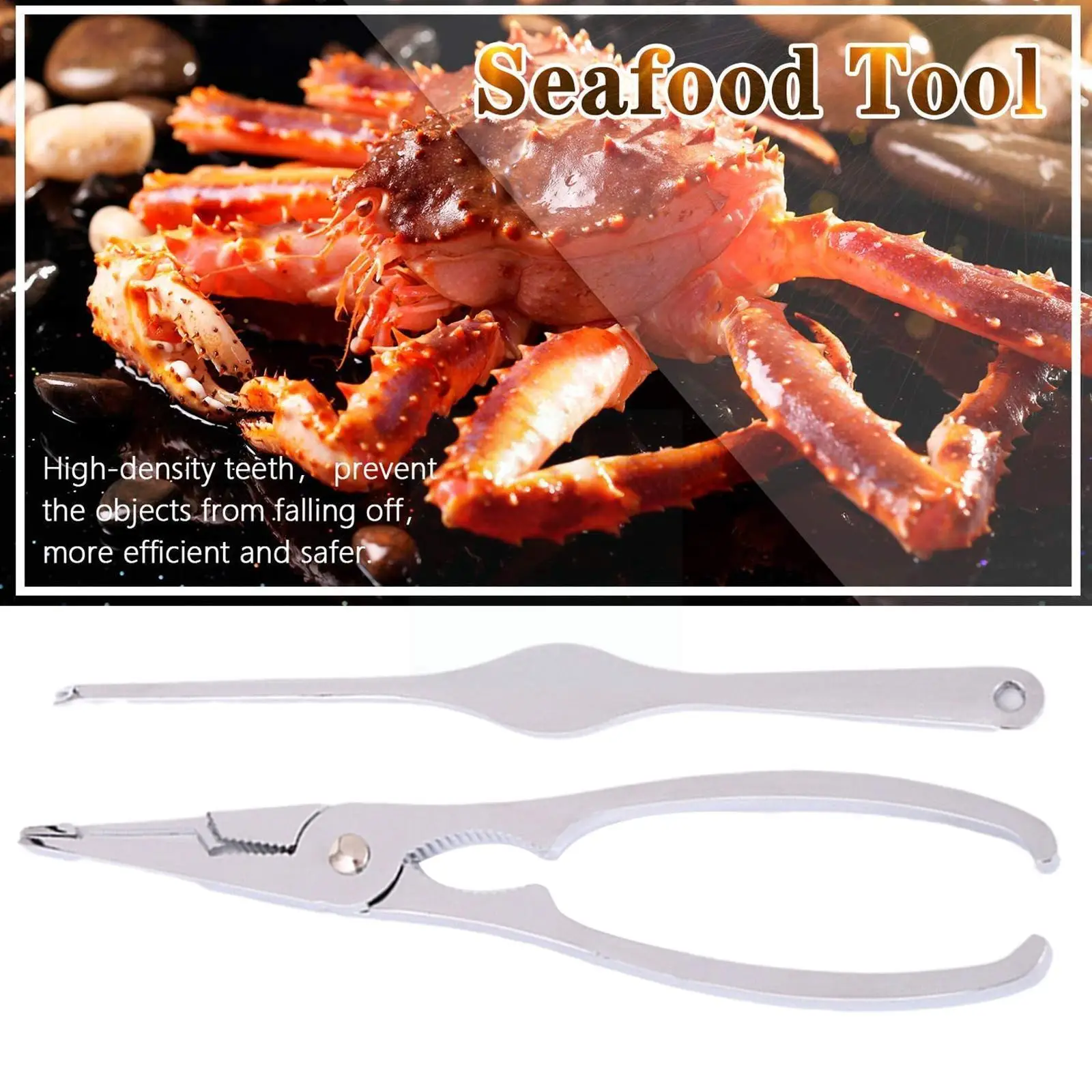 

Steel Food Clip Crab Special Clip Kitchen Clip Eating Clip Crab Tool Tool Crab Special Eating W9J6