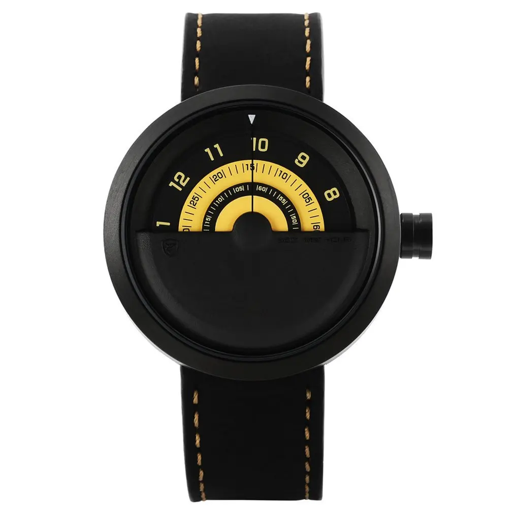 

Кварцевые часы DESH066 с кожаным ремешком, модные наручные часы с очаровательным украшением для отдыха, изысканные кварцевые часы