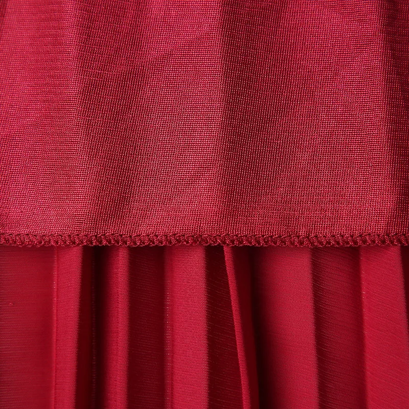 Летние шифоновые юбки для женщин новая модная эластичная шифоновая