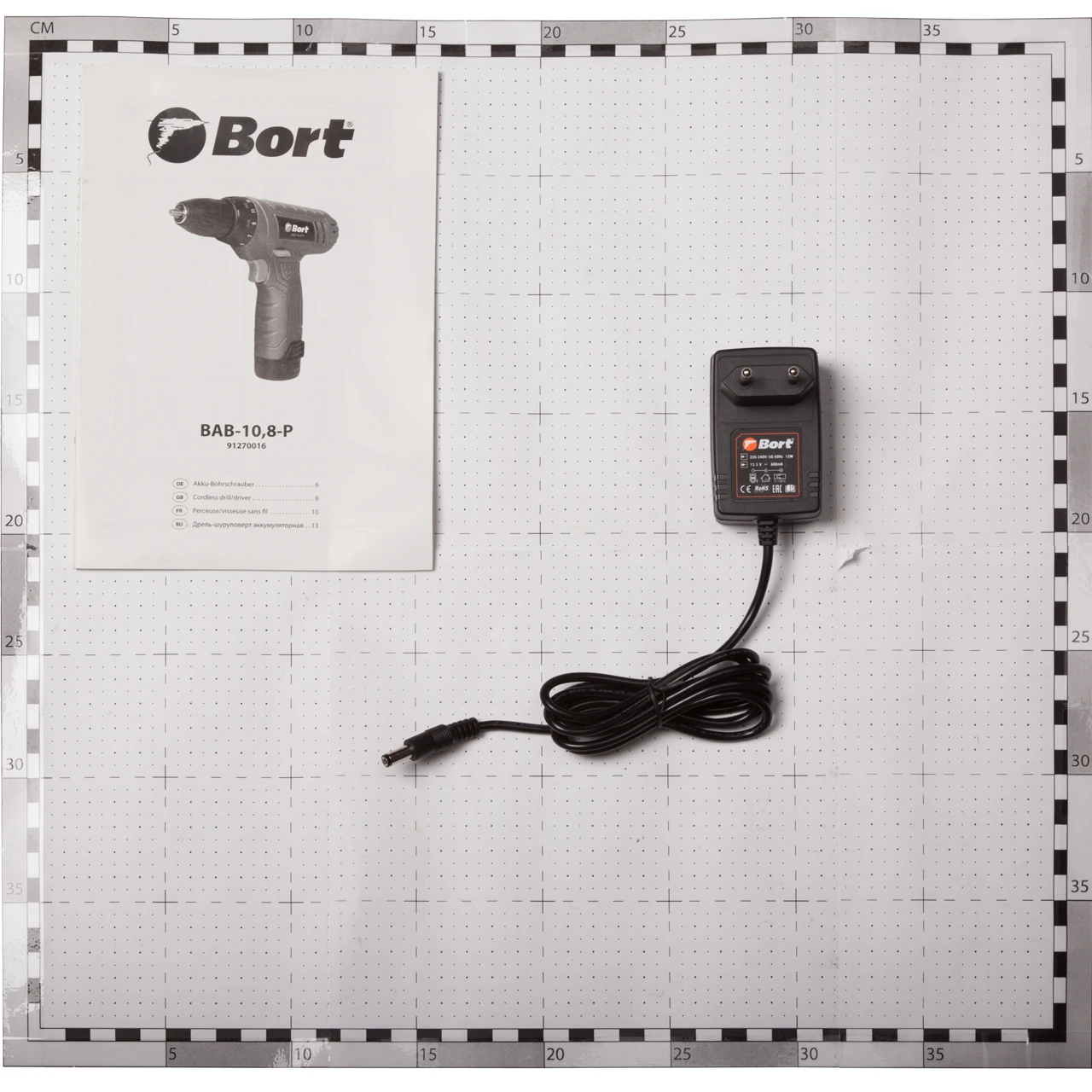 Cordless drill / driver Bort BAB-10 8-P Electric screwdriver battery rechargeable for ice screws brushless Power tool heimerding |