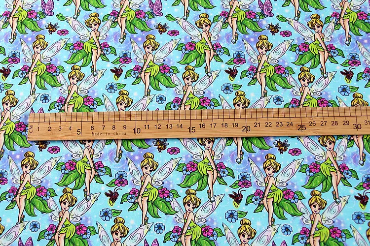 Сказочная хлопковая ткань Disney с изображением кота Мари и далматинской тематики