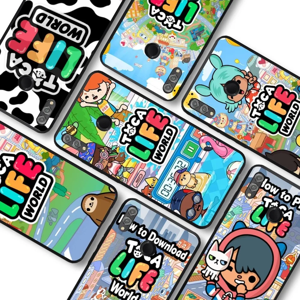 Чехол для телефона Toca Boca Life World Huawei Honor 10 lite 9 20 7A pro 9X 30 50 60 70 plus