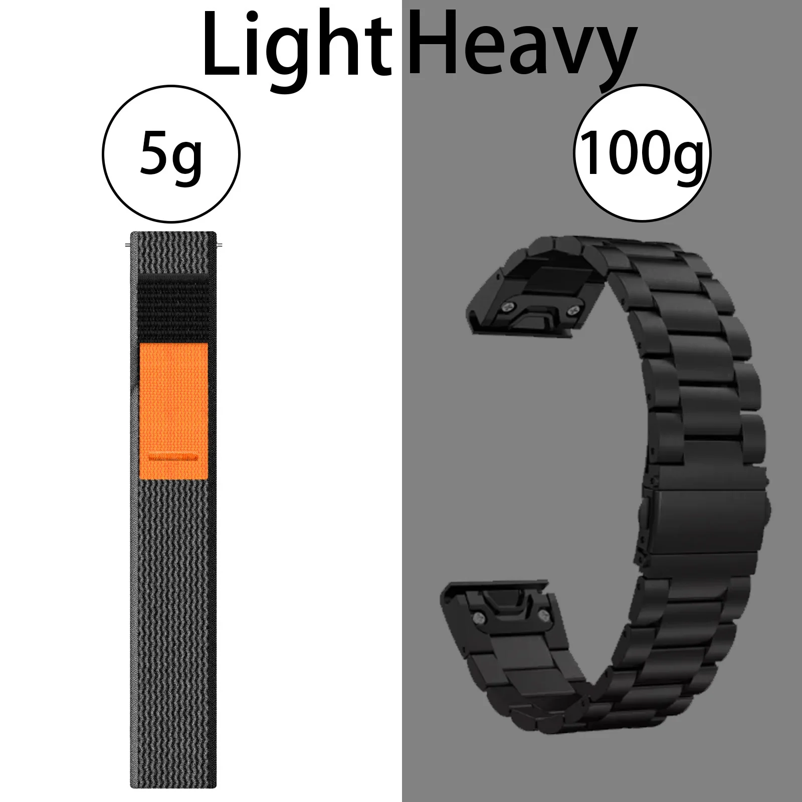Фото 20mm Nylon Strap for Garmin Forerunner 245 245M 645 Smart Watch Band Replacement Watchband for Garmin Vivoactive 5 Venu №3
