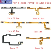 power volume button flex for xiaomi mi poco m3 f2 pro f3 x3 c3 f1 m2 pro power flex cable replacement parts