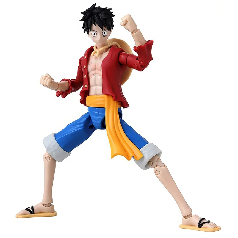 Фото Подлинная фигурка Bandai ONE PIECE Anime Heroes Monkey D Luffy Sanji Roronoa Zoro Ace, коллекционная модель игрушки, подарок на день рождения для ребенка №4