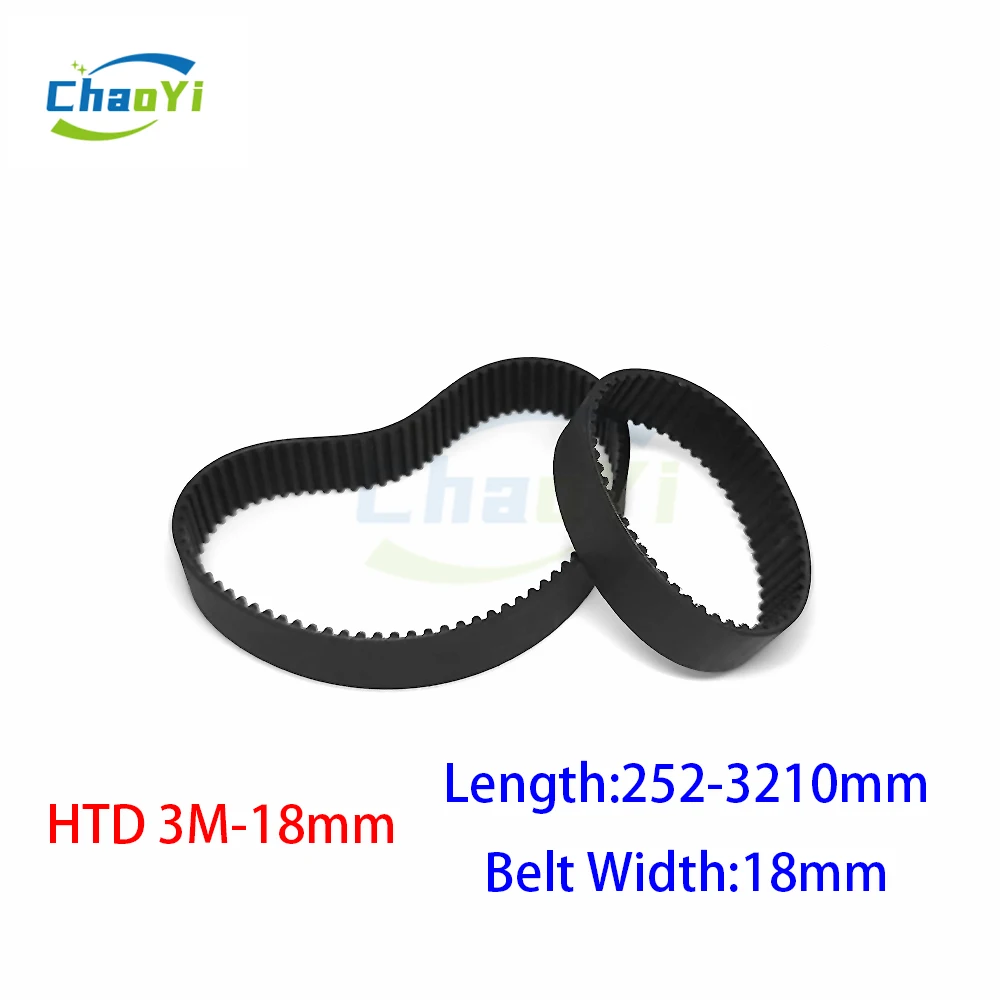 

Резиновый ремень ГРМ HTD 3M черный