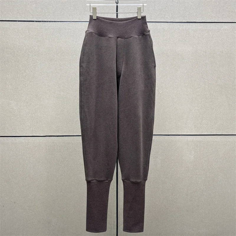 Женские брюки. Новые высококачественные трикотажные спортивные брюки в рубчик