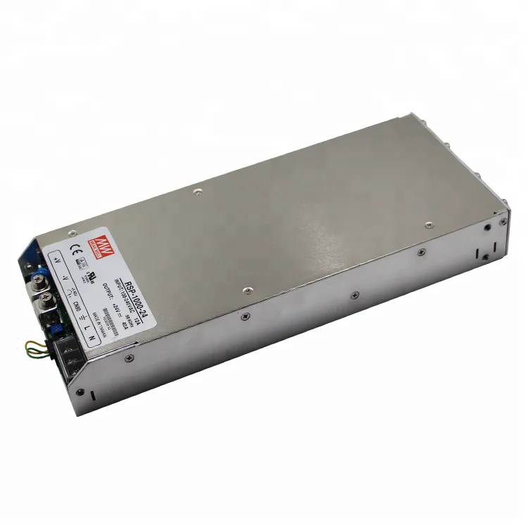 

Встроенный программируемый источник питания Meanwell RSP-1000-24 24V AC/DC Dc SMPS Laser 1000W