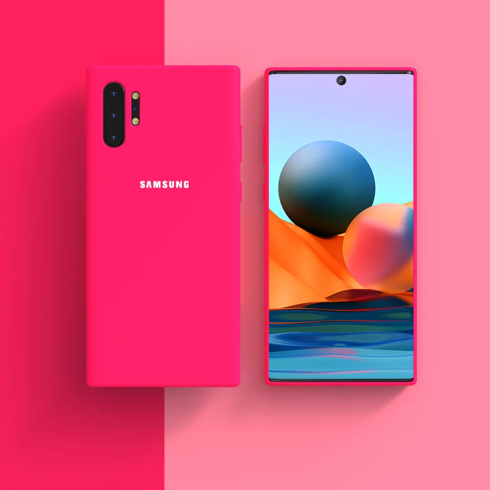 Фото For Samsung Galaxy Note10Plus Note 10 20 Ultra Note20Ultra M51 A50 A21S A12 Silicone Case Shockproof Soft-Touch Back Cover Funda №5