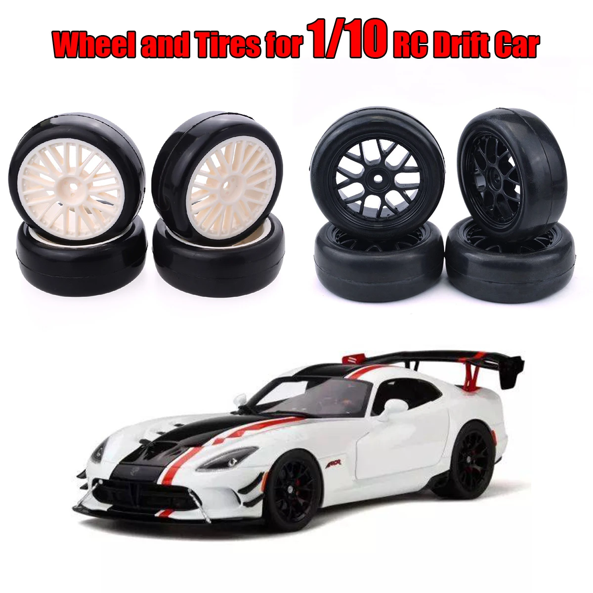 4 шт. 1/10 RC Дрифт автомобиль колеса обода и шины для HSP HPI LRP Redcat Taxxas Team Hongnor on-road Wltoys Игрушки для мальчиков Scx10