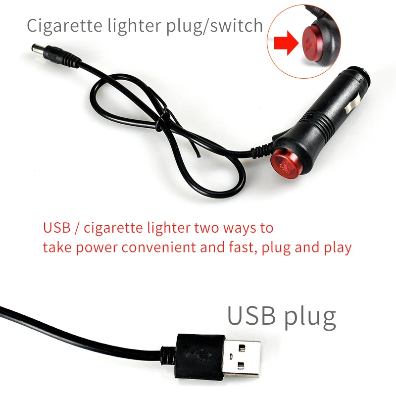 Светодиодсветильник подсветка для автомобиля с USB беспроводная несколько
