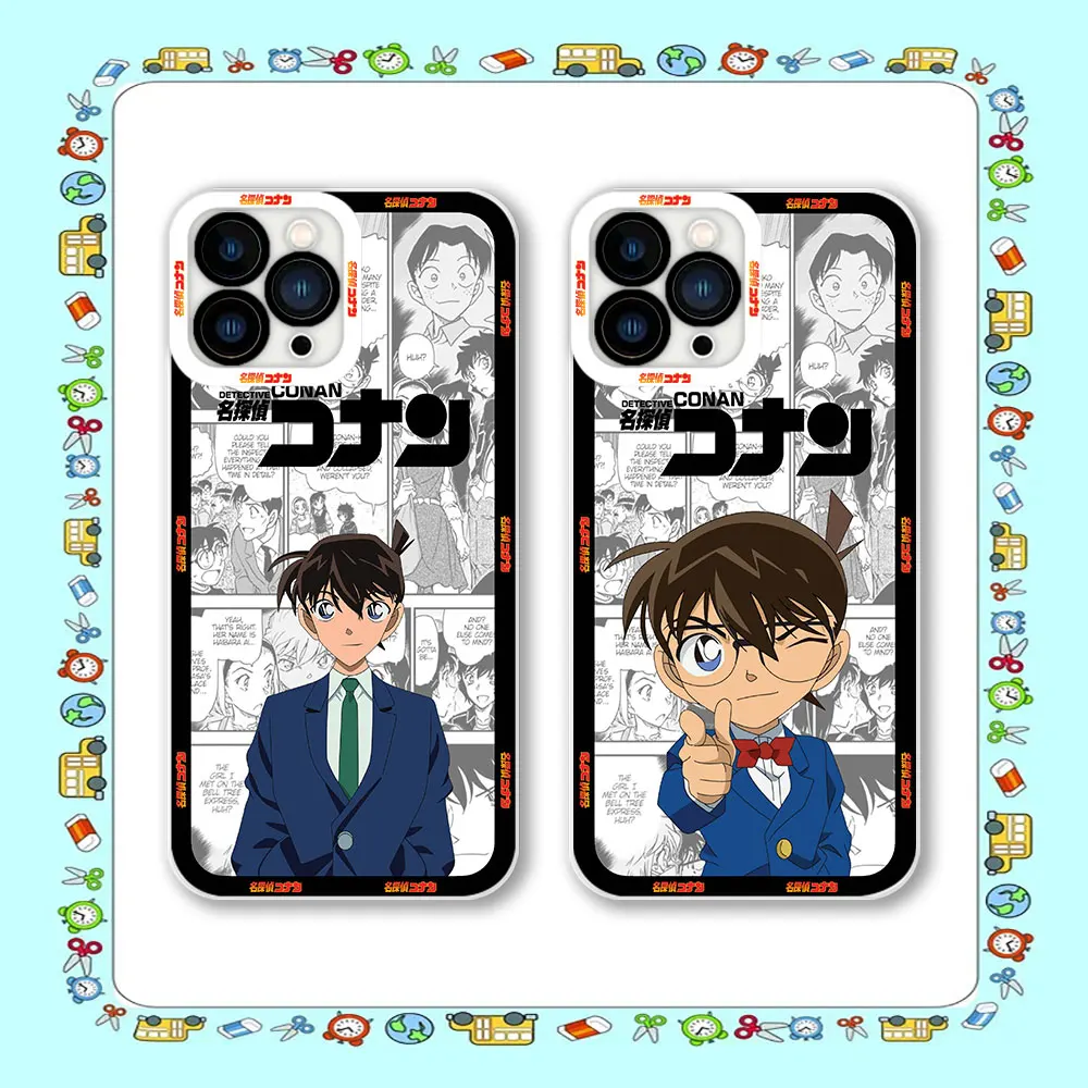 

Cartoon Detective Conan Case For Samsung A73 A72 A71 A53 A51 A51 A50 A42 A33 A32 A31 A30 A23 A22 A21S A20S A13 A12 A52S 5G Cover