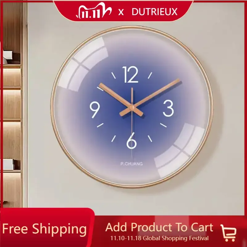 Европейские настенные часы премиум-класса уникальные скандинавские элегантные