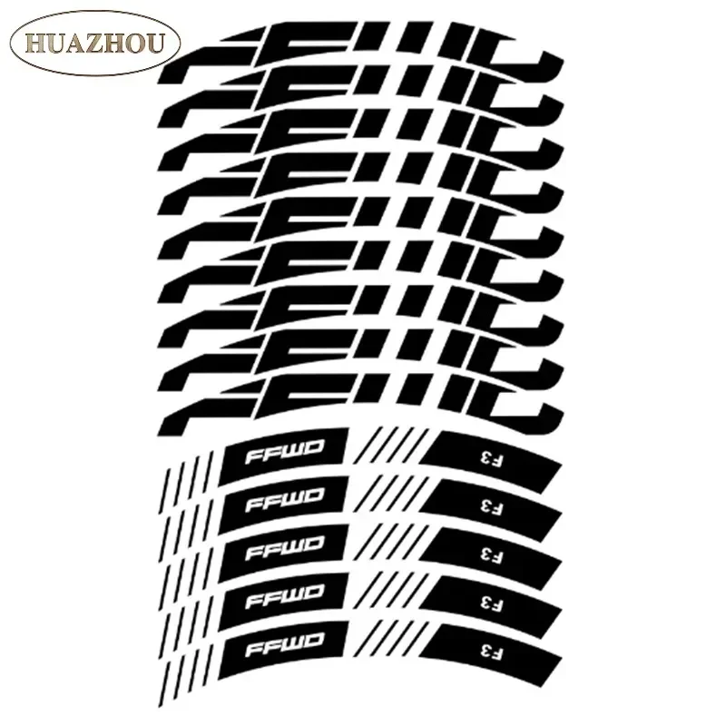 Наклейки на колеса горного велосипеда для 2021 FFWD F3D быстрая вперед MTB дорожный