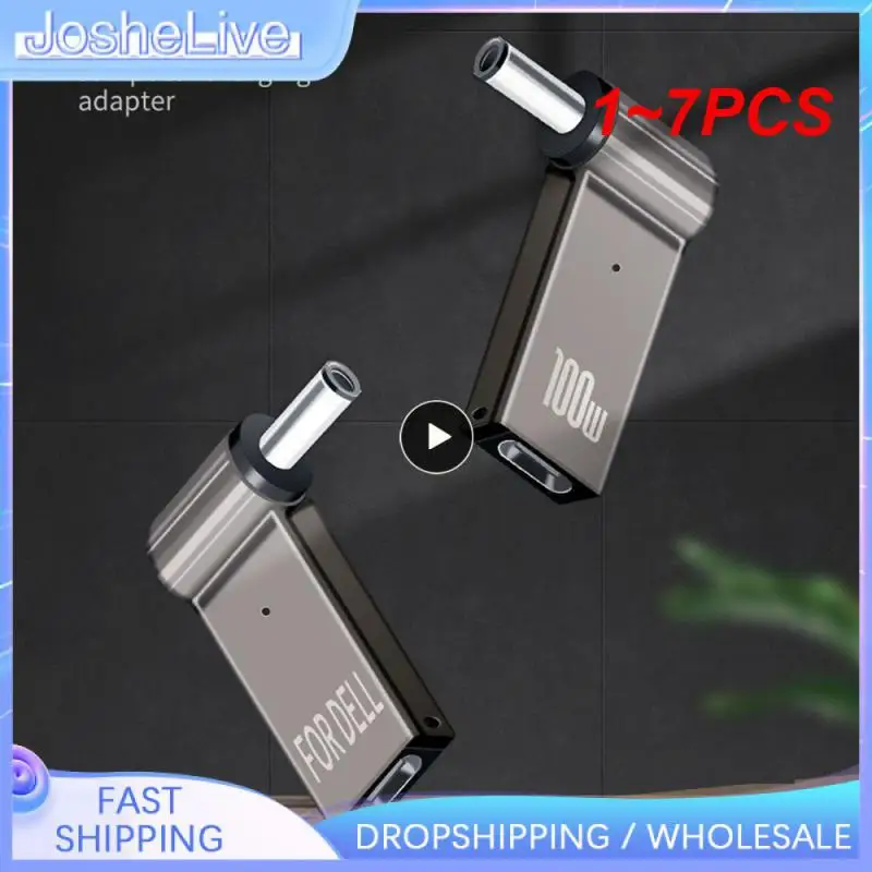 

1~7PCS USB Type C Fast Charging Adapter Plug Connector Universal USB C Laptop Charger Converter for Dell Asus Hp Acer