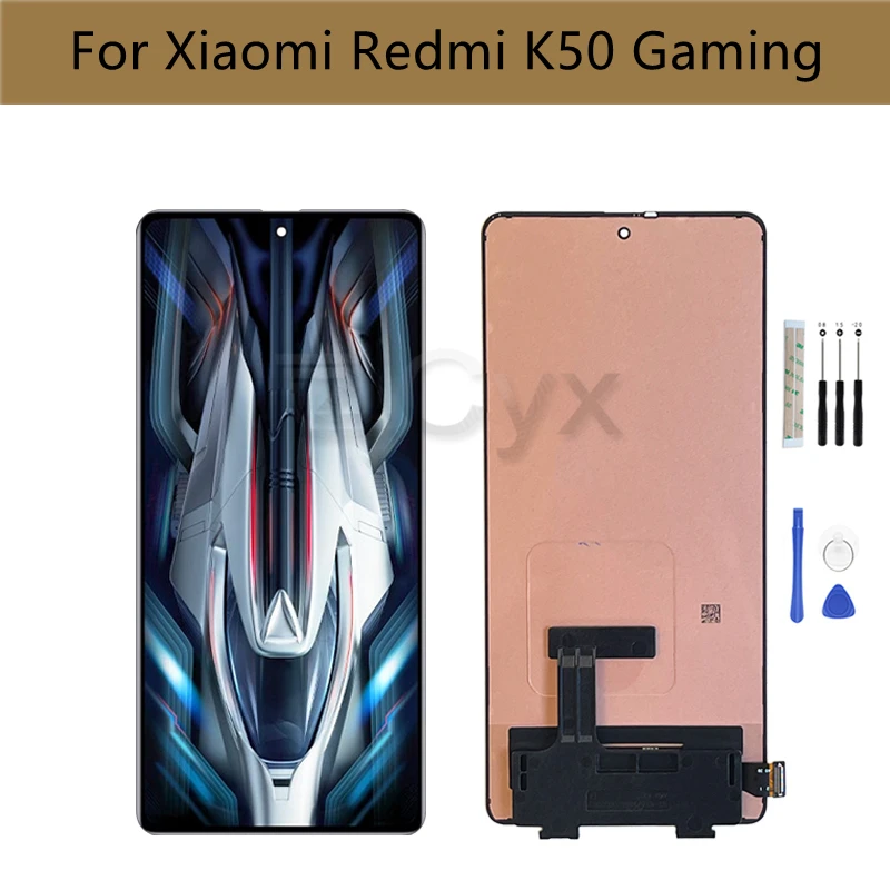 

For Xiaomi Redmi K50 Gaming LCD K50g Display Screen Touch Digitizer Assembly With Frame Game Edition Display Replacement 6.67''