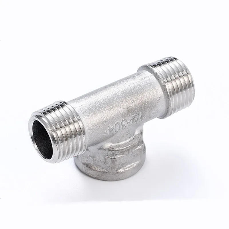 

Тройник с резьбой «папа», «мама», «папа», «папа» для труб, фитинги из нержавеющей стали SS304, аксессуары для аквариума