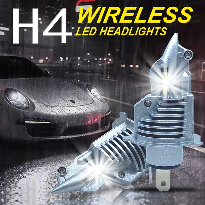 

H4 LED Headlight High Quality 9003 HB2 12V 24V 80W 16000LM Bulbs For LED Car Lamps Diode High Beam Dipped Beam Auto Grade Chips