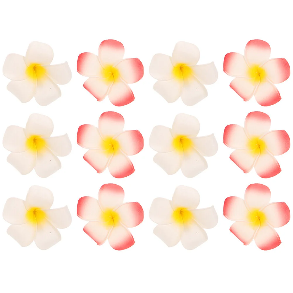 

12 Pcs Hair Decor Hair Accessories Girls Props Clips Flower Blossom Decorative Accessory Miss