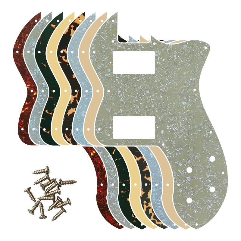 

Pleroo Custom Guitar Parts - For US Player Tele Deluxe Guitar Pick guard With PAF Humbucker Scratch Plate