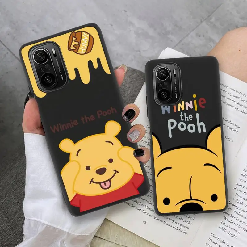 

Disney Winnie the Pooh Bear Phone Case for Xiaomi Mi Note 11 10 9 8 11X Lite 9T CC9 POCO M3 X3 Pro SE