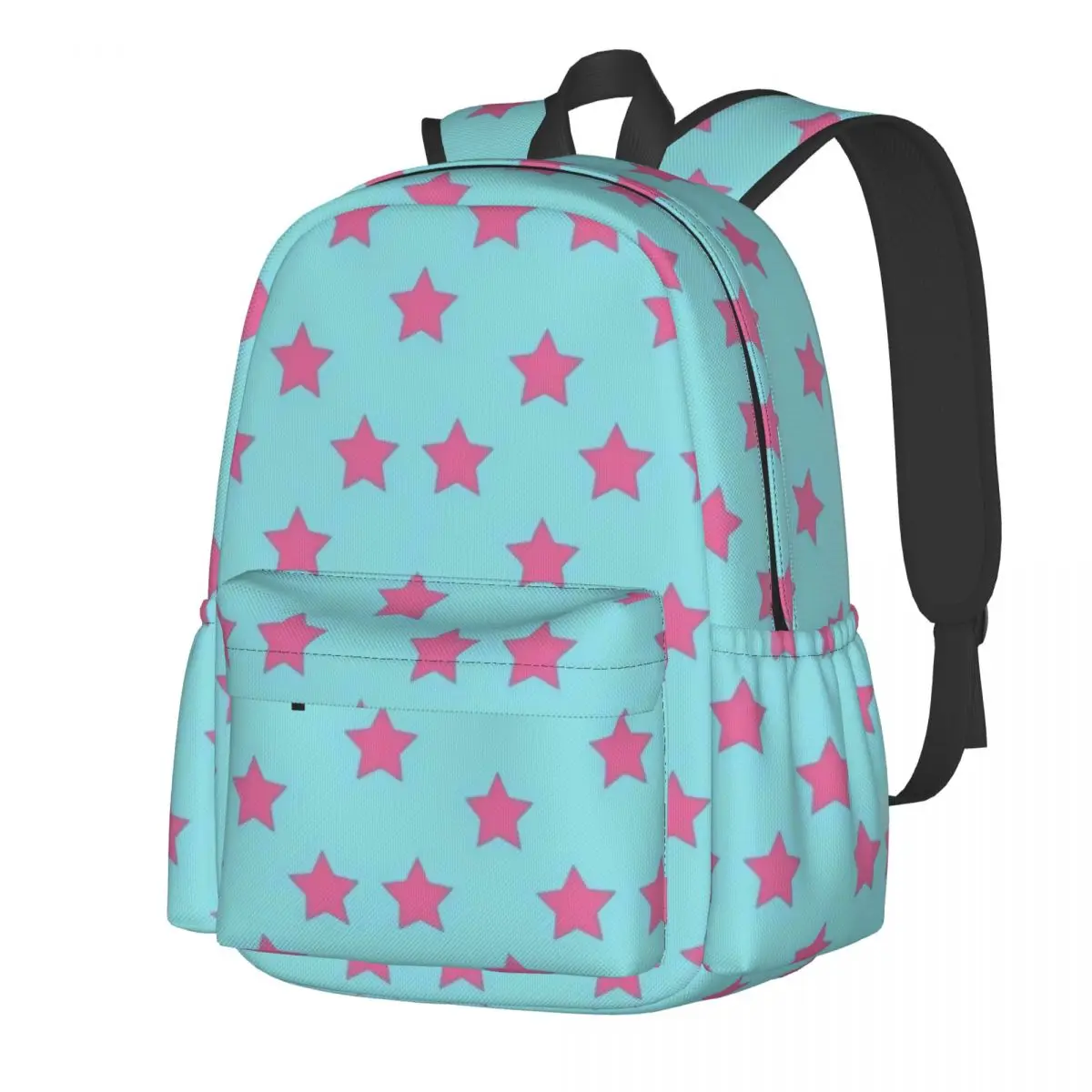 

Joestar Pink Stars Backpack Women Men Jojos Bizzare Adventures Print Backpacks Cute High School Bags Travel Designer Rucksack