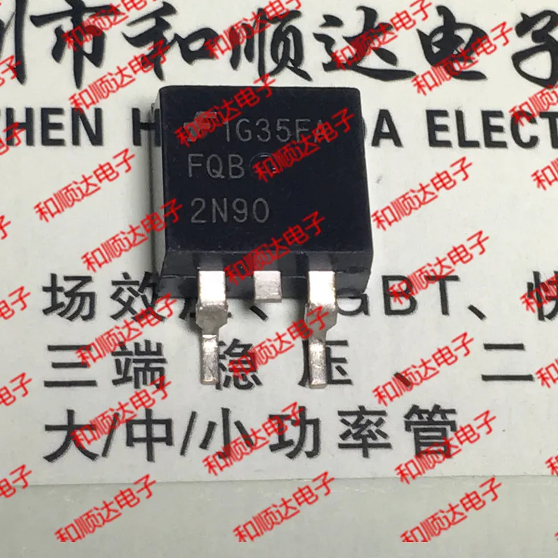 

Новый оригинальный 5 шт./FQB2N90 TO-263 900V 2.2A TO263