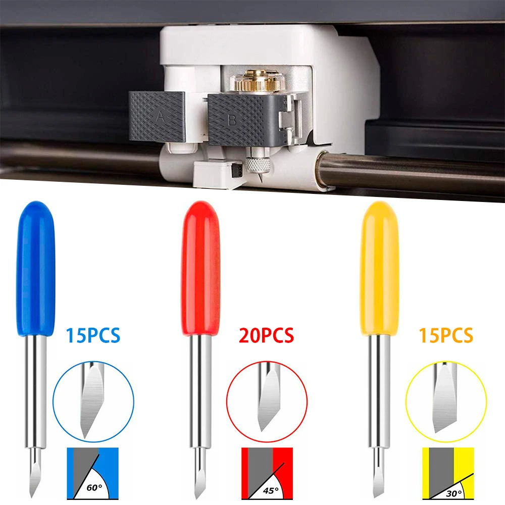 Сменные лезвия для плоттера Roland Cricut 30/45/60 градусов | Инструменты