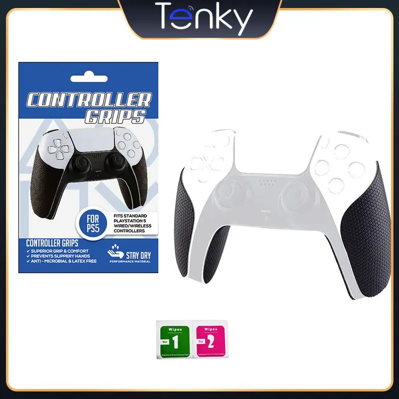 

Black Gamepad Anti-slip Skin Portable Light Skin Protection Cover Non-slip For Gamers Game Accessories 2 Pcs High-quality