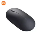 Оригинальная беспроводная мышь Xiaomi 2,4 ГГц 2 Wi-Fi 1000 точекдюйм оптическая портативная мышь обтекаемая форма для ПК ноутбука офисных игр