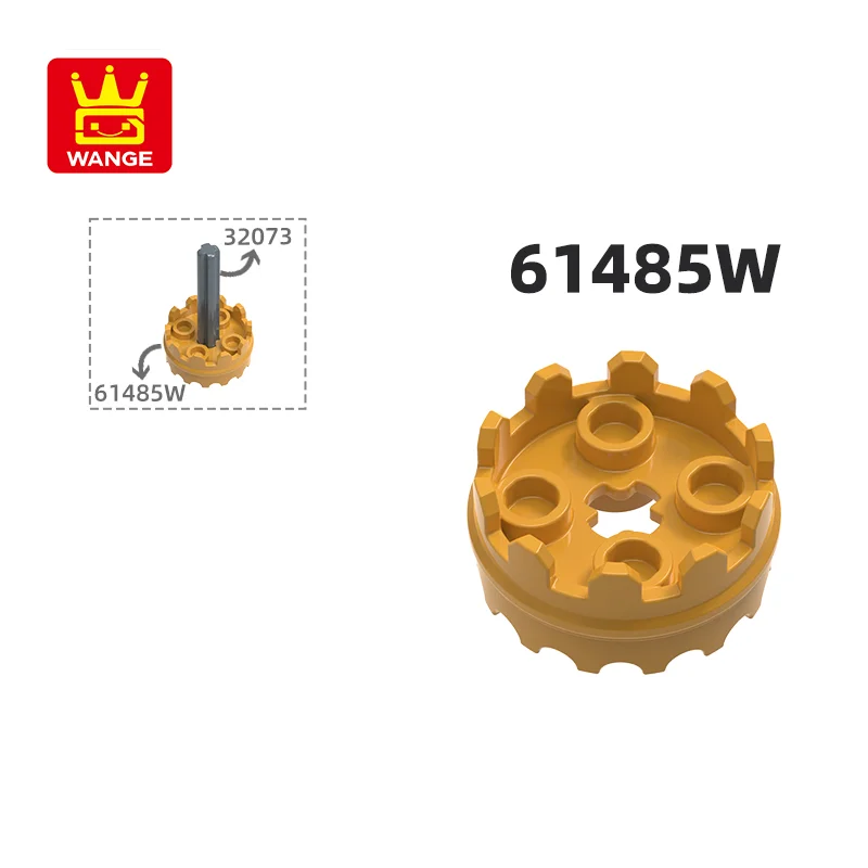WANGE 61485 Вт 100 г/105 шт. 2x2 4 отверстия маленький кружевной рукав блок Moc цвет