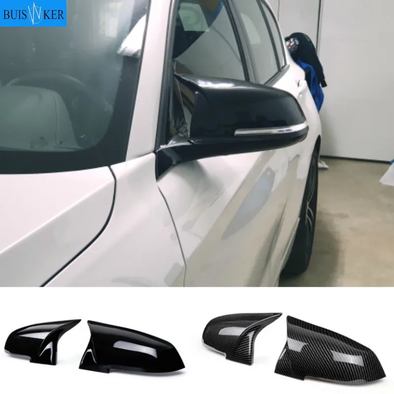 

Чехол для бокового зеркала заднего вида BMW 1 2 3 4 X Series F20 F21 F22 F23 F30 F32 F36 X1 E84 F87 M2 аксессуары с узором из углеродного волокна