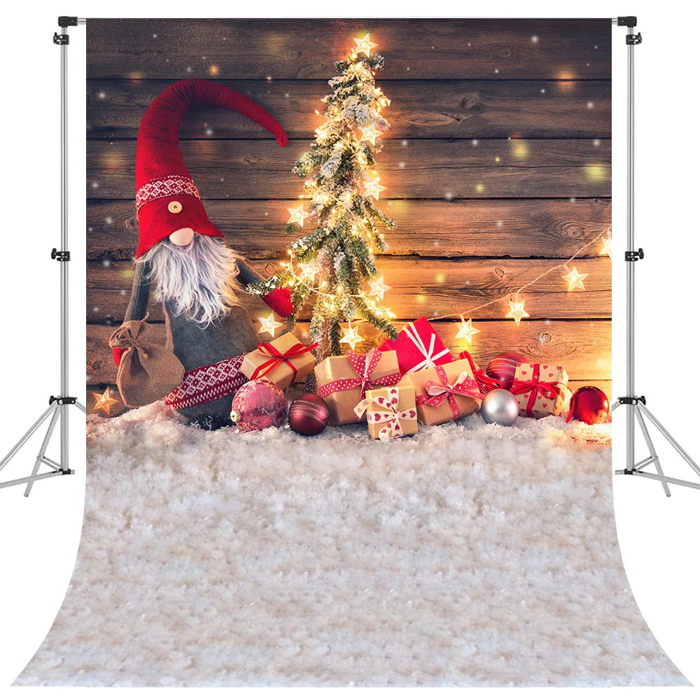 Рождественская фотография фон снежинка тема для новорожденных детей портрет