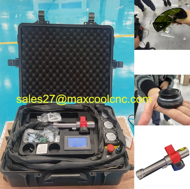 Небольшой размер Pulse Jpt 100 Вт 200 300 500 Импульсная лазерная чистящая машина для