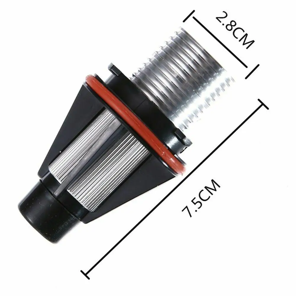 

Aluminum Alloy Brand New Angel EyeLamp Car Light For BMW E39 2 X Light Bulb 28*75mm(D*H) 2PCS 5W DC 12V HID White