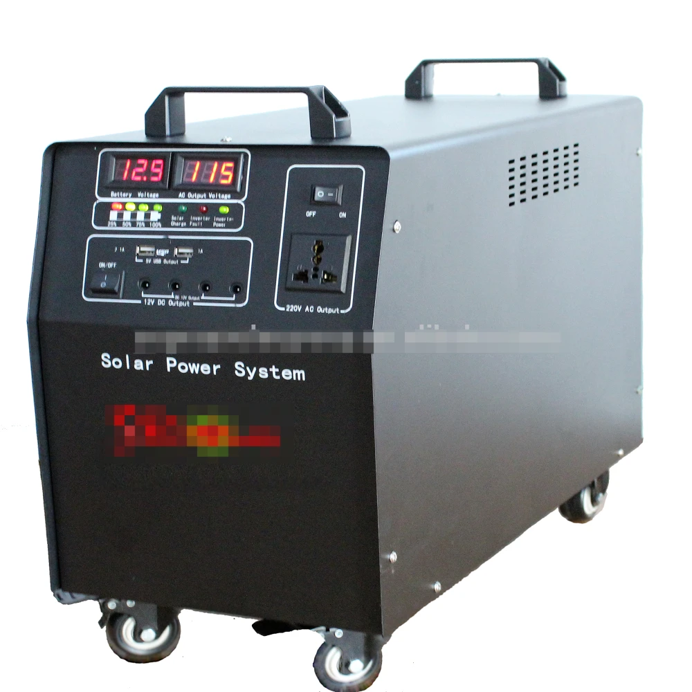 

for 220V 1000W Portable Solar Power Generator Running Solar Power System for Home solar systems