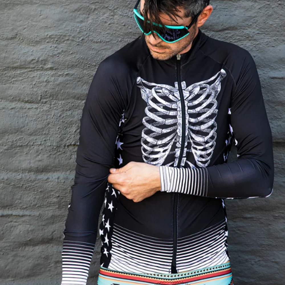 

2022 Love The Pain Bicycle Team Cycling Shirts Men Autumn Long Sleeve Thin Jersey Maillot Ciclsimo Mtb Pro Roadbike Sportswear