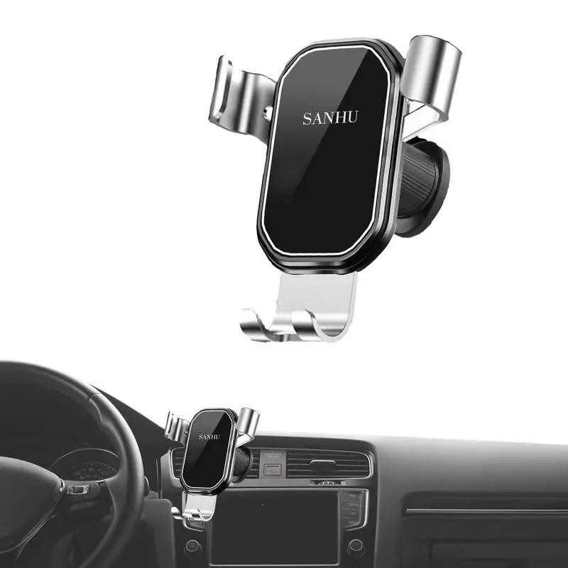 

Автомобильное крепление для телефона на вентиляционное отверстие с датчиком силы тяжести зажимное крепление на вентиляционное отверстие для автомобиля автофургона внедорожника