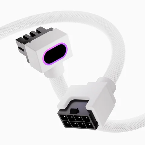 Удлинительный кабель питания процессора AIJS CPU8PIN ARGB 30 см