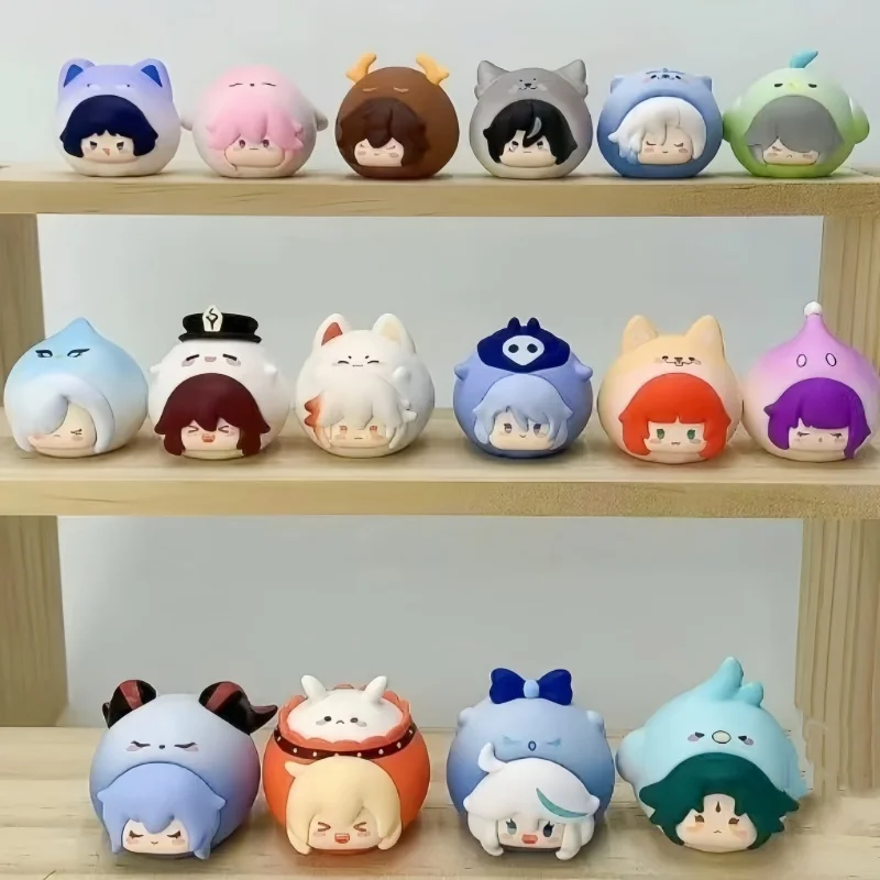 Новинка Игровая приставка-сюрприз Genshin Impact модель Kamisato из ПВХ куклы декоративные