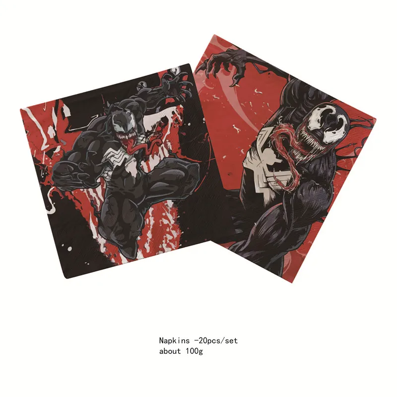 

Одноразовая посуда Marvel Venom