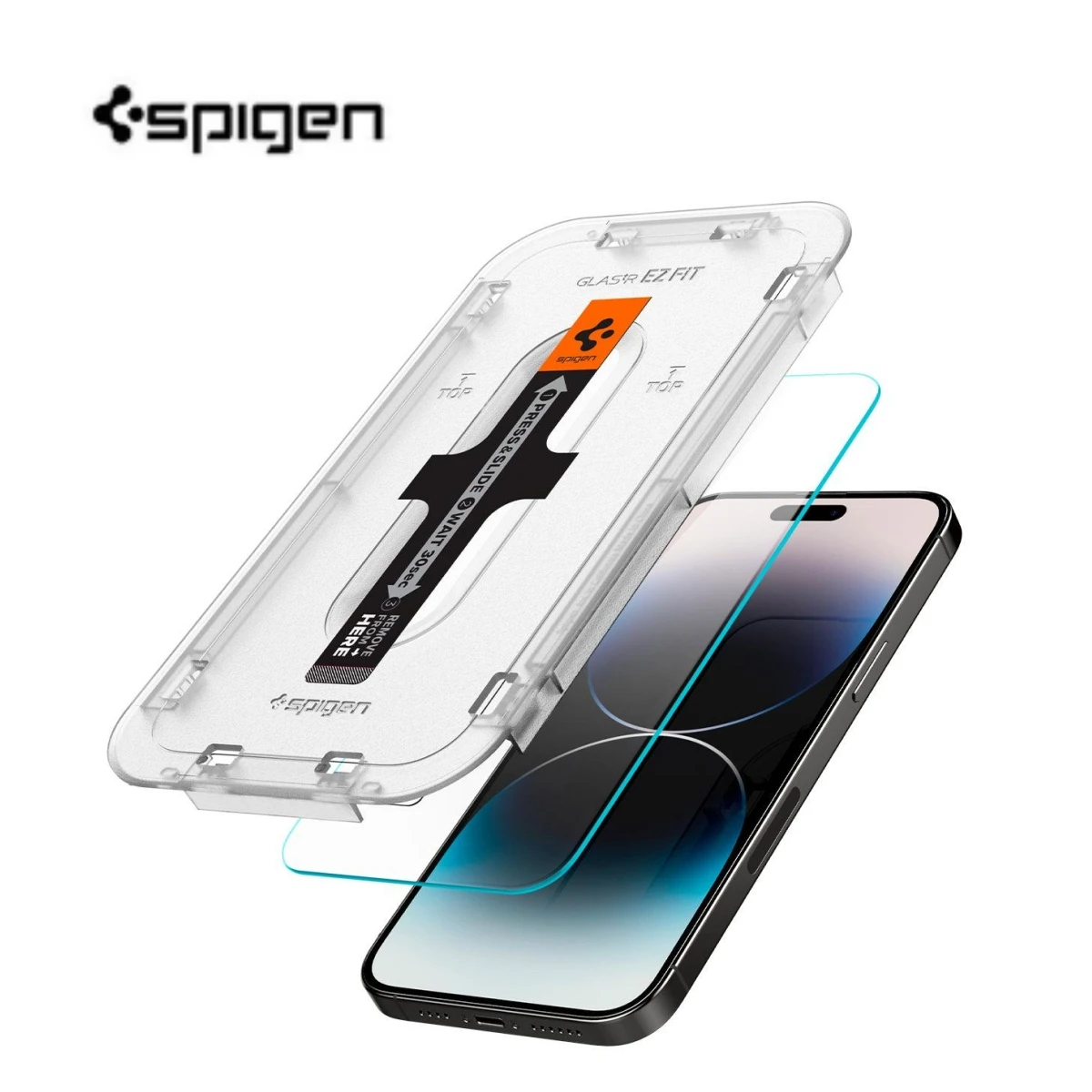 

Spigen Screen Saver EZ-FIT GLAS.tR (Sensor Protection) For Apple iPhone 14 Pro Max (2 Packs)