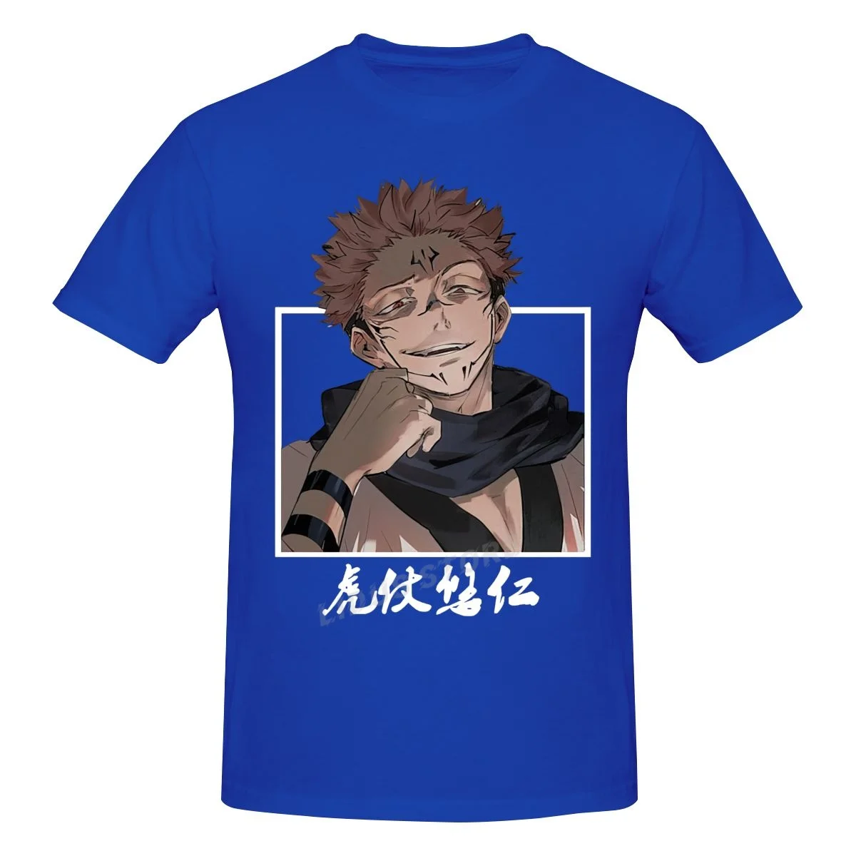 

Japan Anime Jujutsu Kaisen Itadori Yuji T shirt Harajuku Clothing Short Sleeve Cotton Streetwear Graphic Tshirt Tees