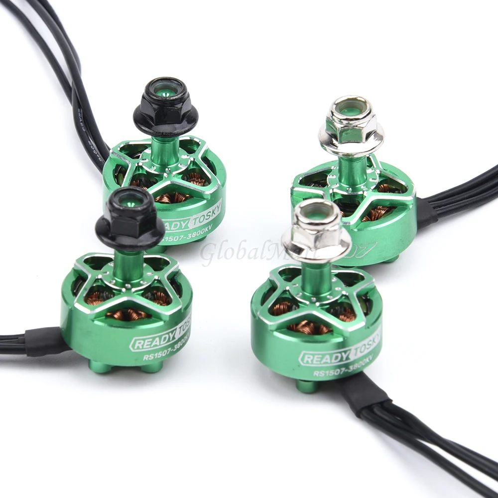 RS1507 1507 3800KV 3-4S бесщеточный двигатель CW / CCW для Micro Mini FPV RC Racing Drone DIY Quadcopter Cineboy 146