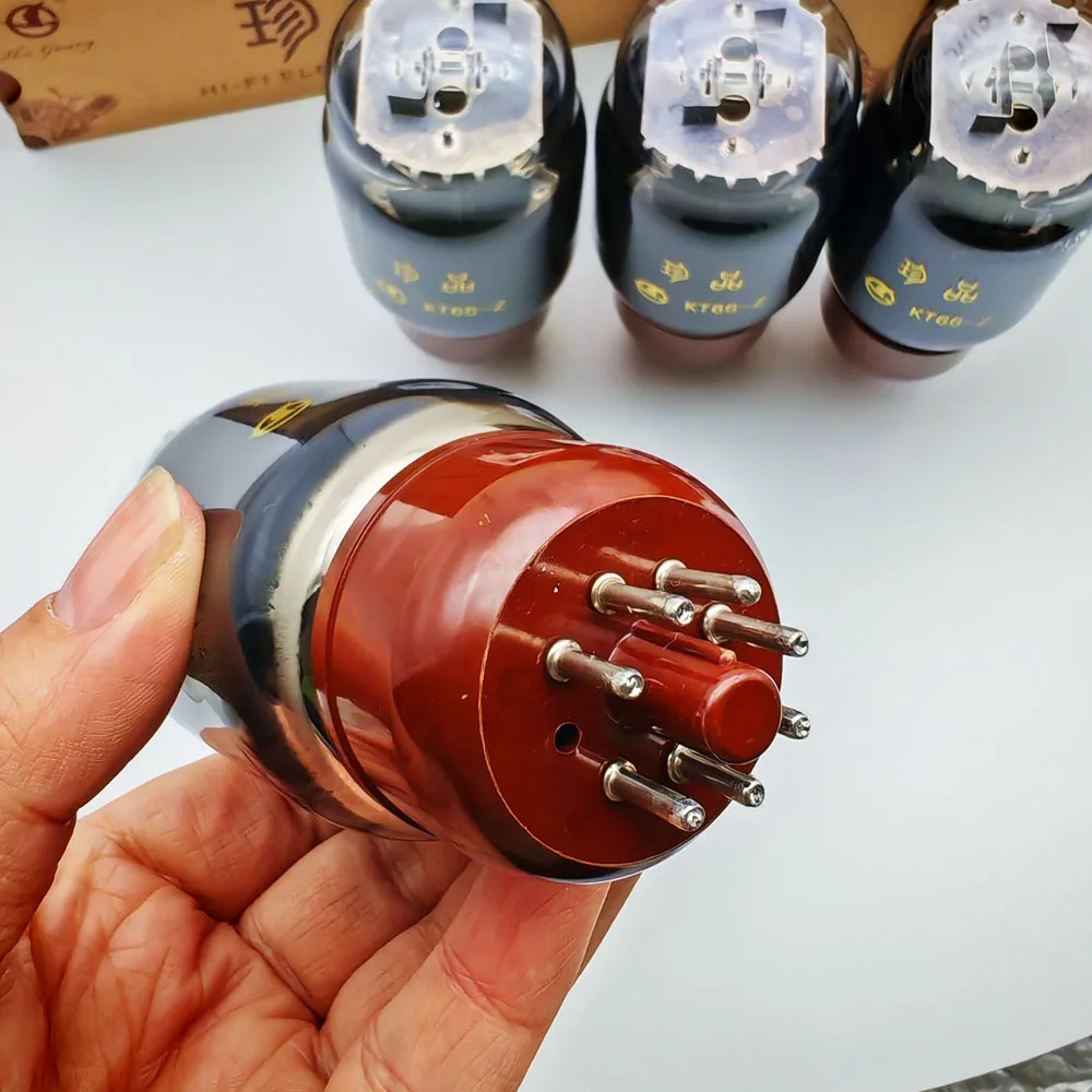 Фото Обновление лампы вакуумной лампы Shuguang KT66-Z 6L6G 6P3P CV321 5881 KT88 EL34 HIFI аудиоклапан электрон ламповый усилитель №4