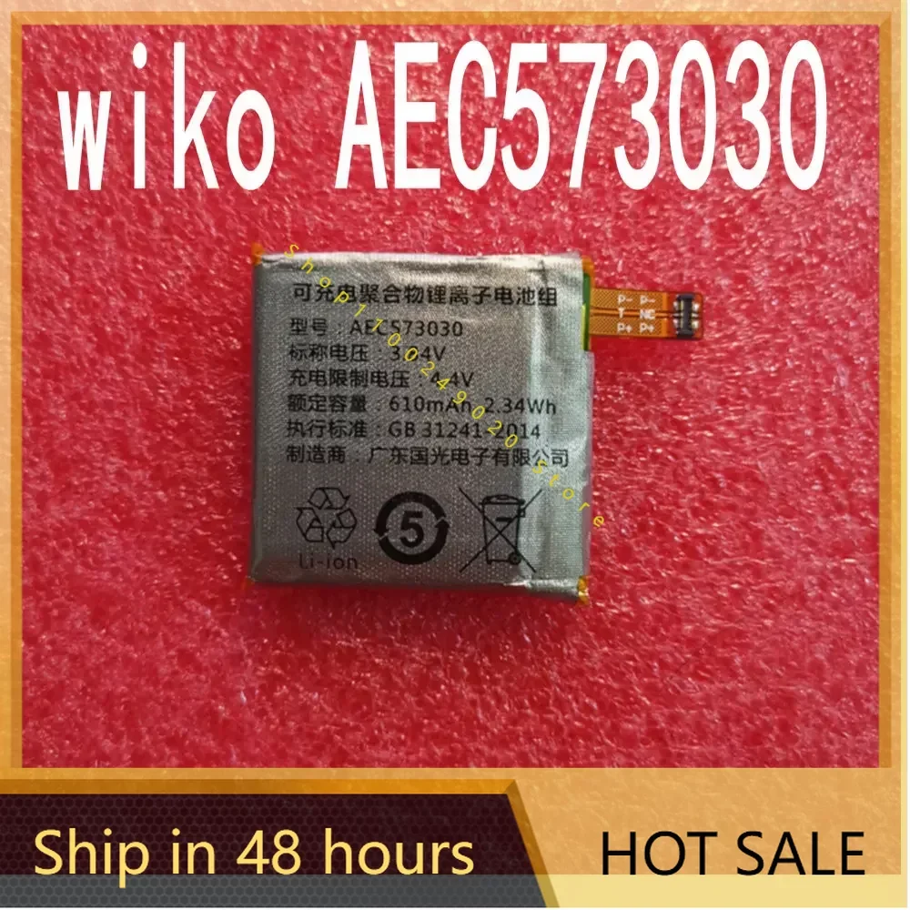 610mAh 3.84Vdc для Wiko AEC573030 гарнитура батарея