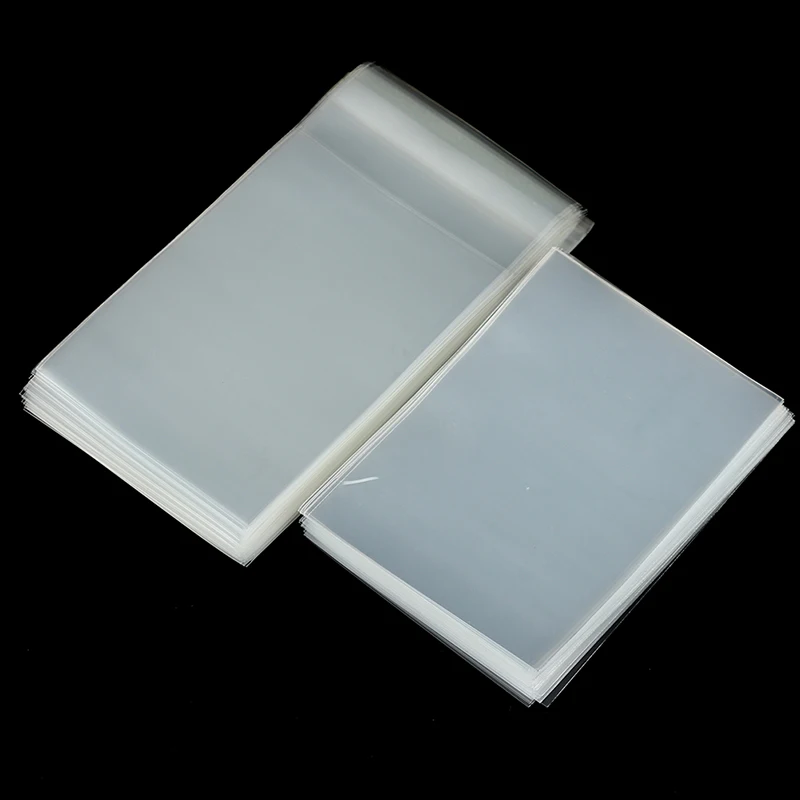 

100Pcs Counts Card Sleeves Toploaders for Trading Card,Soft Clear Baseball Card Office Supplies Desk Accessories Wholesale Gifts