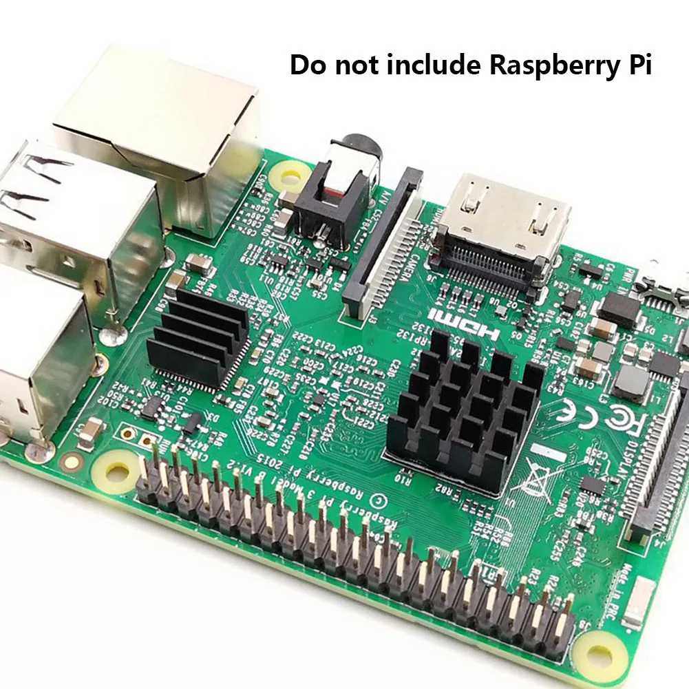 25 шт. медный радиатор для Raspberry Pi 4B 4 Model B