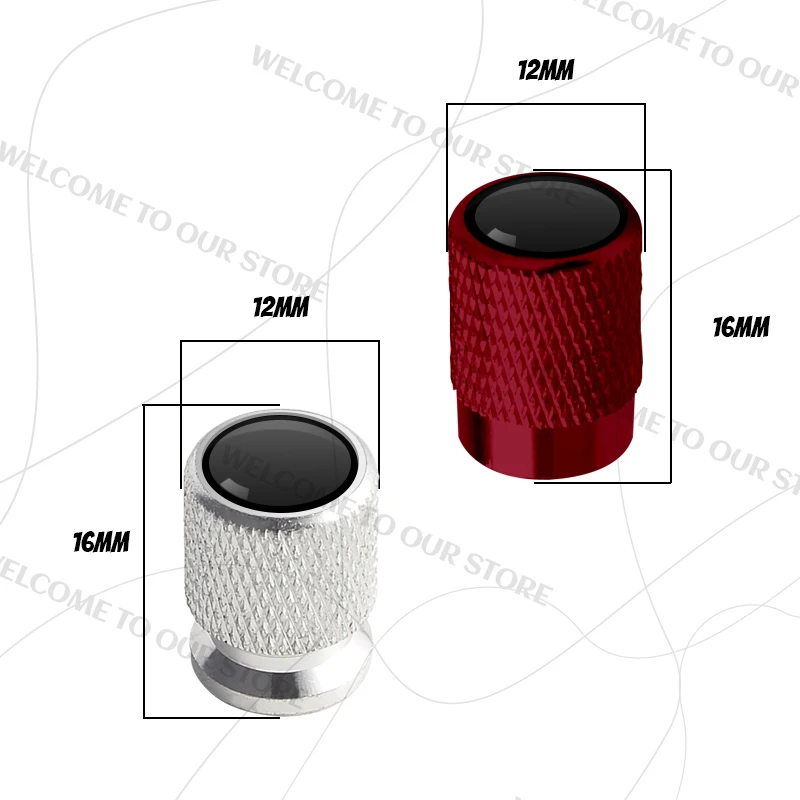 Фото Для Punto Tipo Cross Logo 500 595 Abarth Dolcevita Автомобильные колпачки клапанов Колеса Шины Воздушная шина Стержень Защитная крышка Украшение 4 шт. №4
